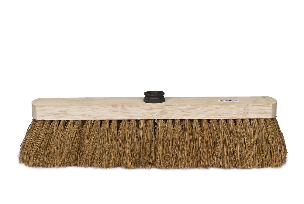 Balai coco droit 37.5cm + douille plastique - guialto
