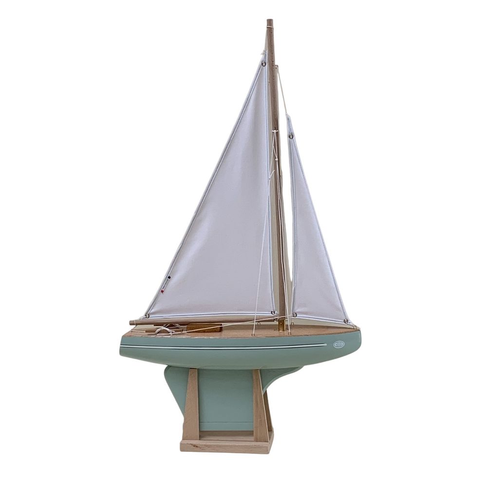 Voilier le beajour vert d'eau 40cm