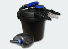 Kit de filtration de bassin à pression 6000l 11 watts uvc 40 watts éco pompe