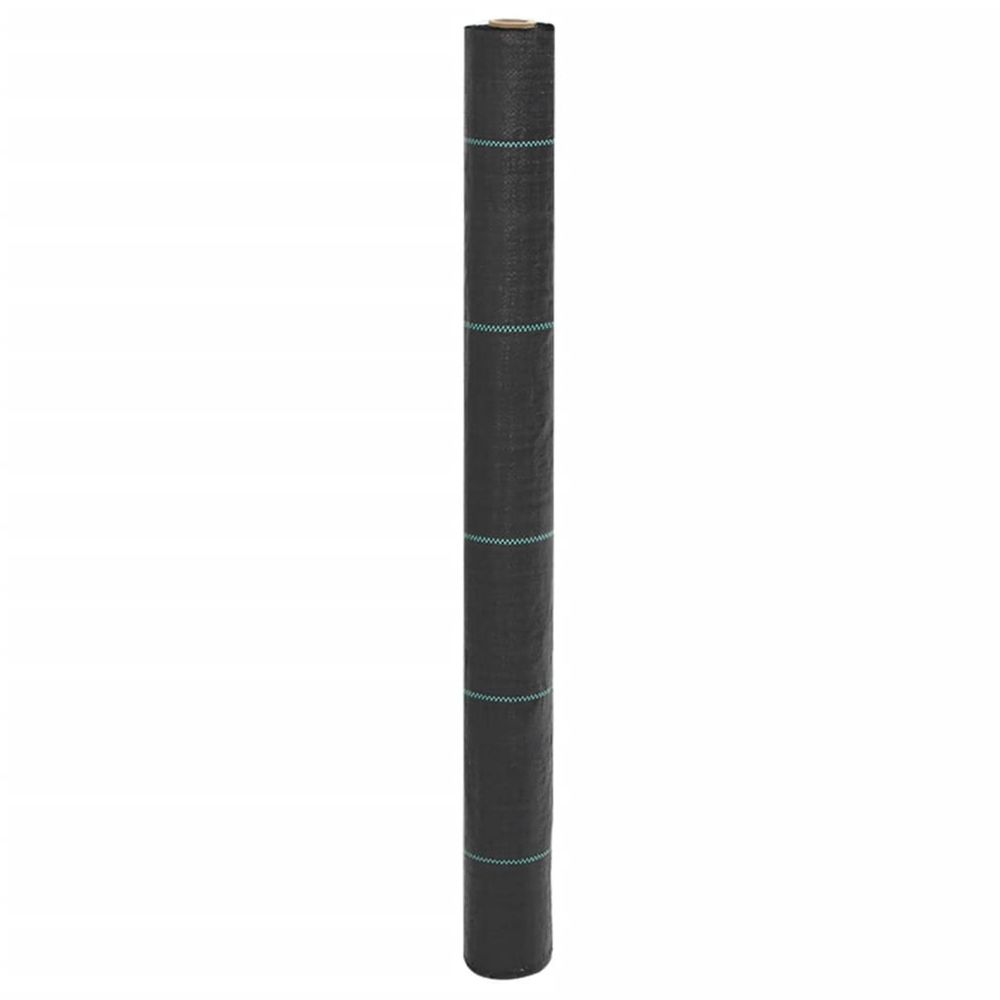 Membrane anti-mauvaises herbes noir 1x25 m pp