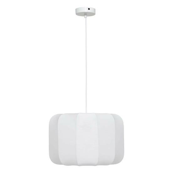 Lampe suspension en coton