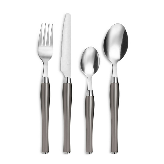 Purity - panier fil 24 pièces gris