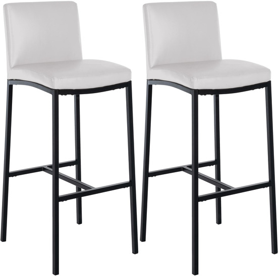 Lot de 2 tabourets de bar freeport simili cuir b