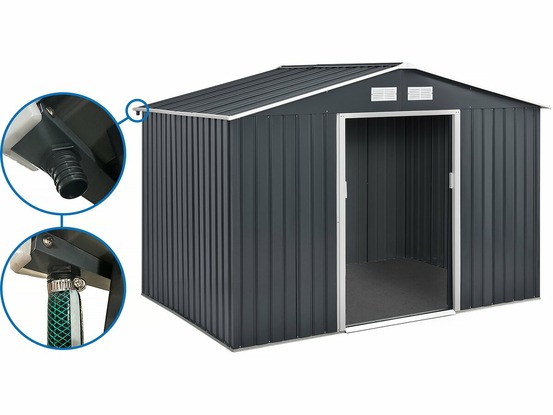 Abri de jardin métal -