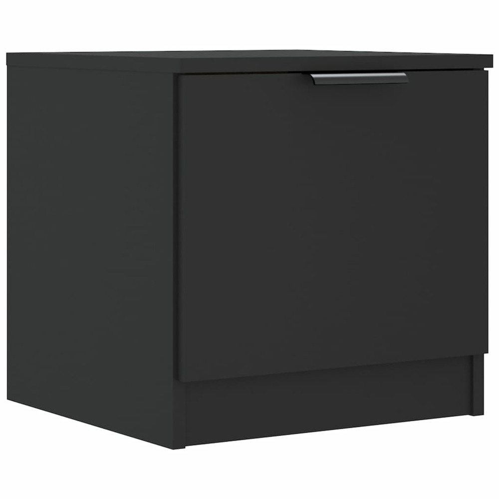 Table de chevet noir 40x39x40 cm
