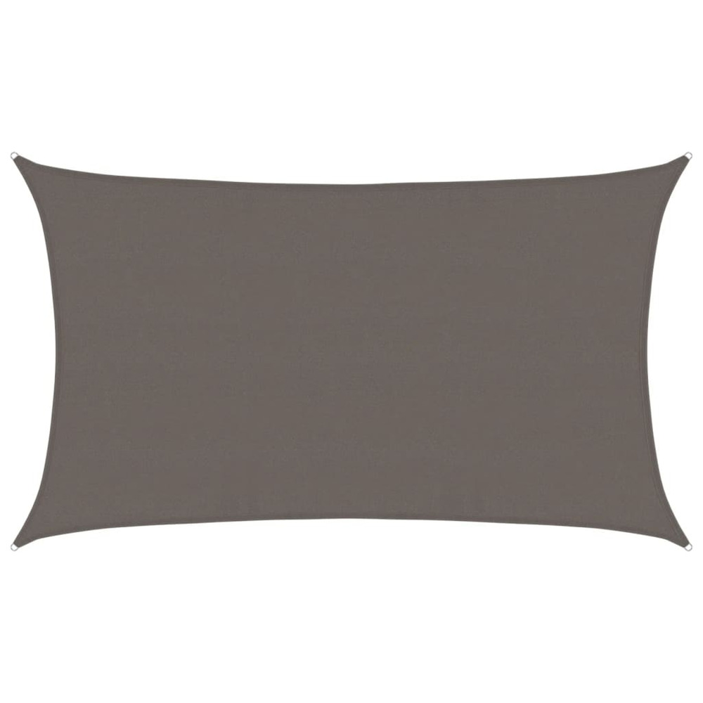 Voile d'ombrage 160 g/m² anthracite 5x8 m pehd