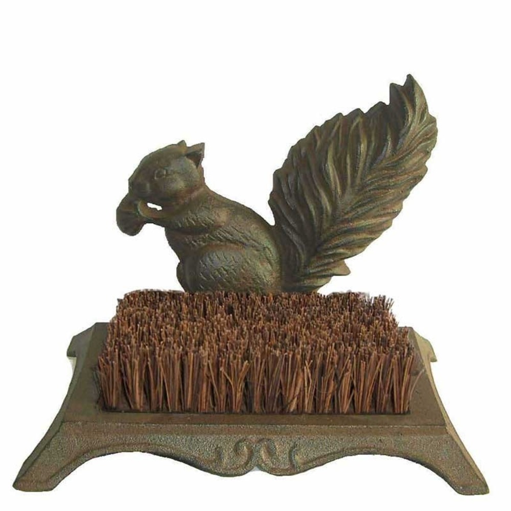 Brosse fonte ecureuil 28x15x25cm