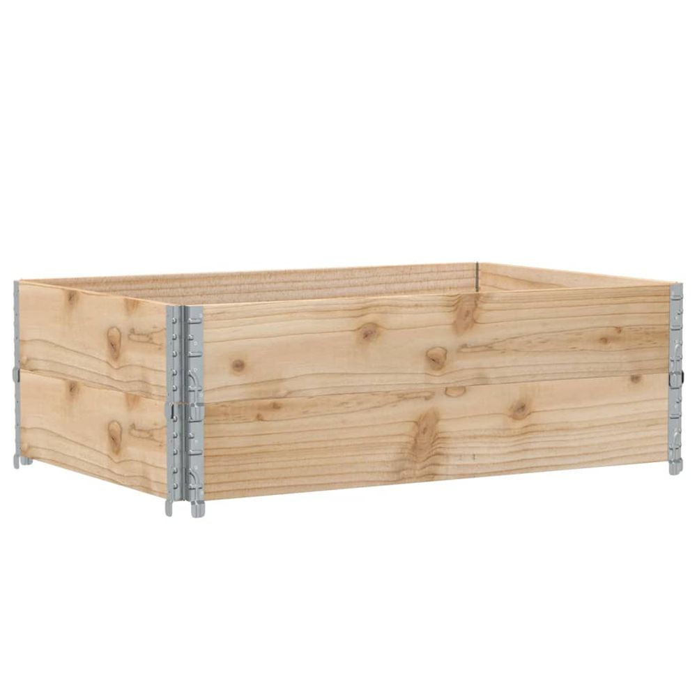 Jardinière d'extérieur 120x80 cm bois massif de pin
