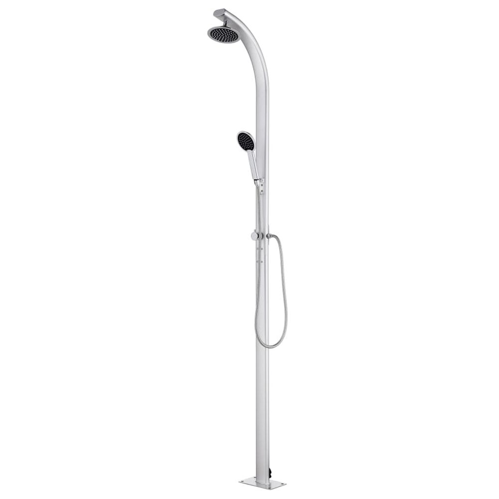 Douche de jardin 215 cm aluminium