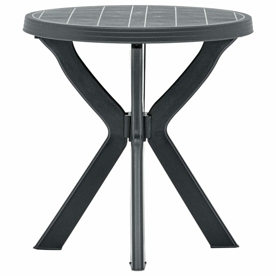 Table de bistro anthracite ø70 cm plastique