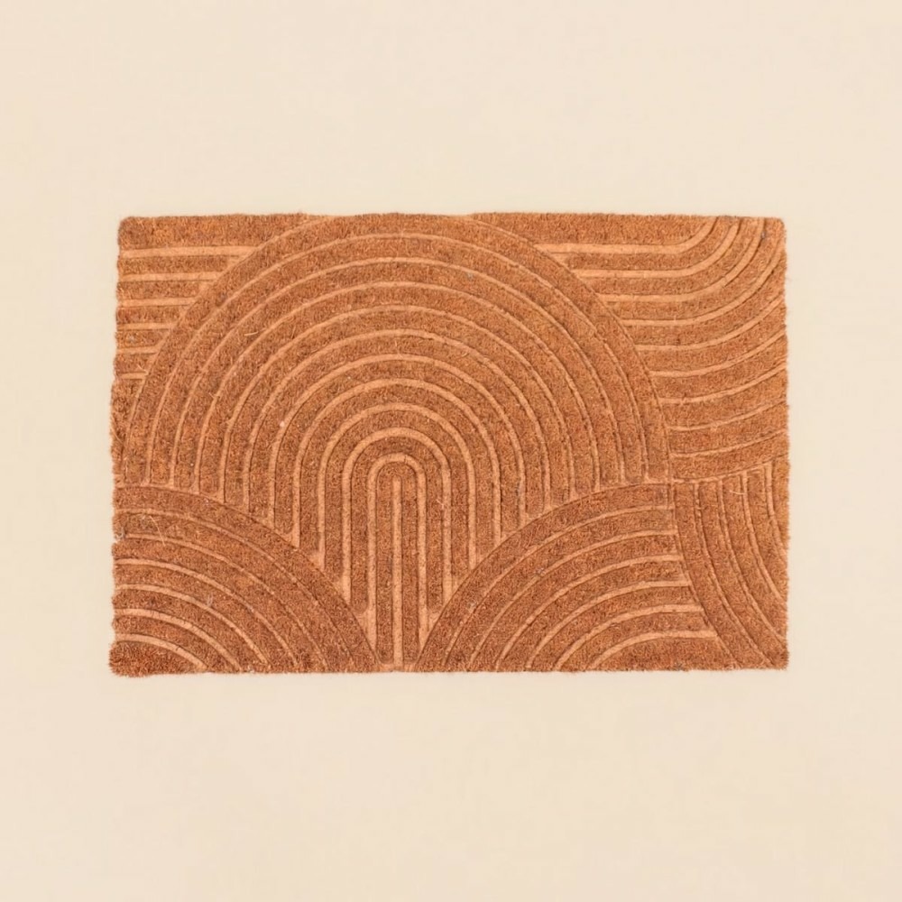 Paillasson motifs arches en reliefs 40x60cm