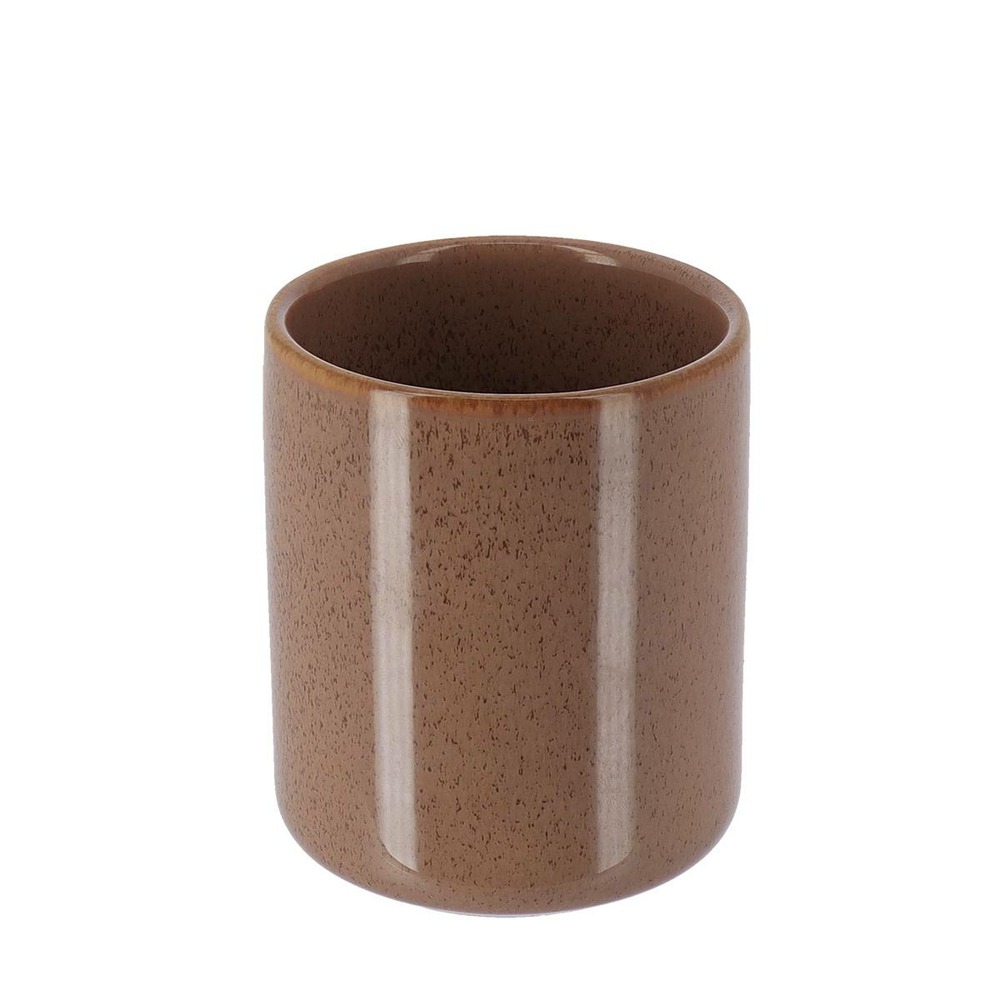 Gobelet gres laque - caramel