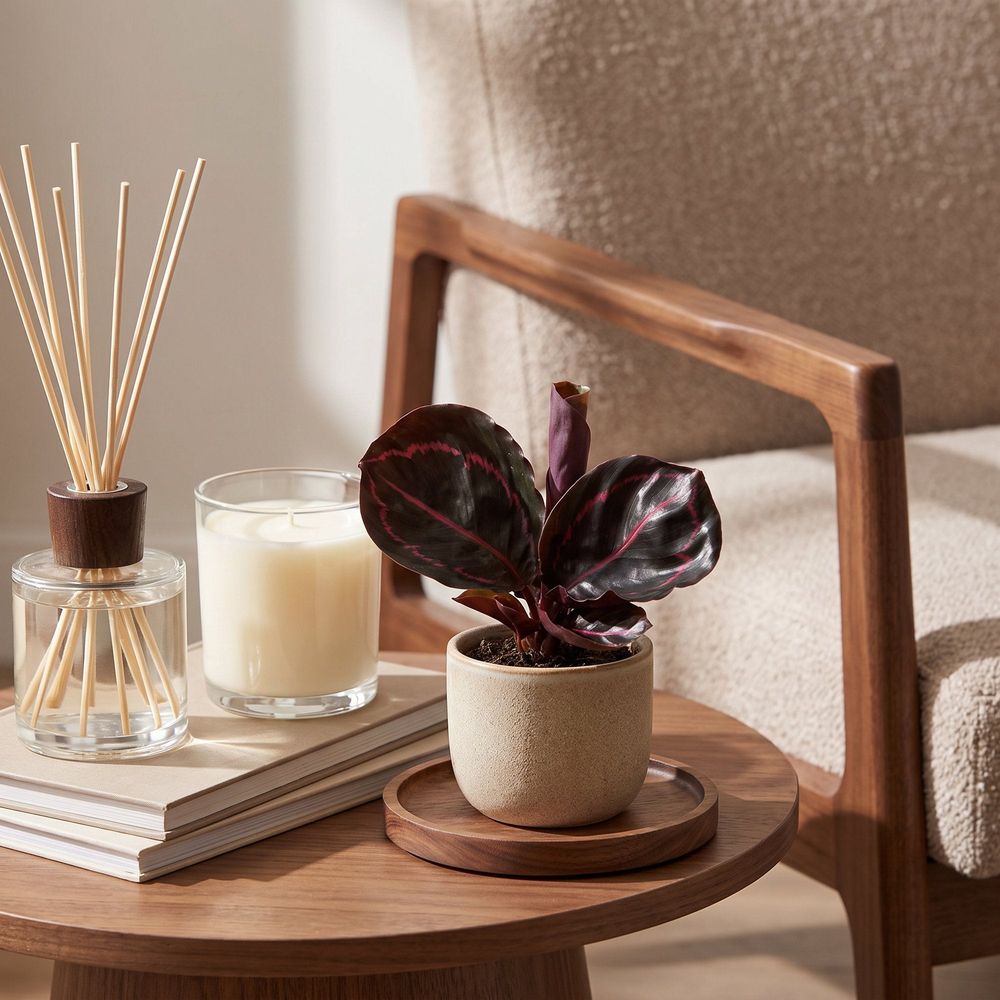 Calathea dottie - calathea rose - pet-friendly - pot de 6cm - hauteur 15cm - plantes d'intérieur