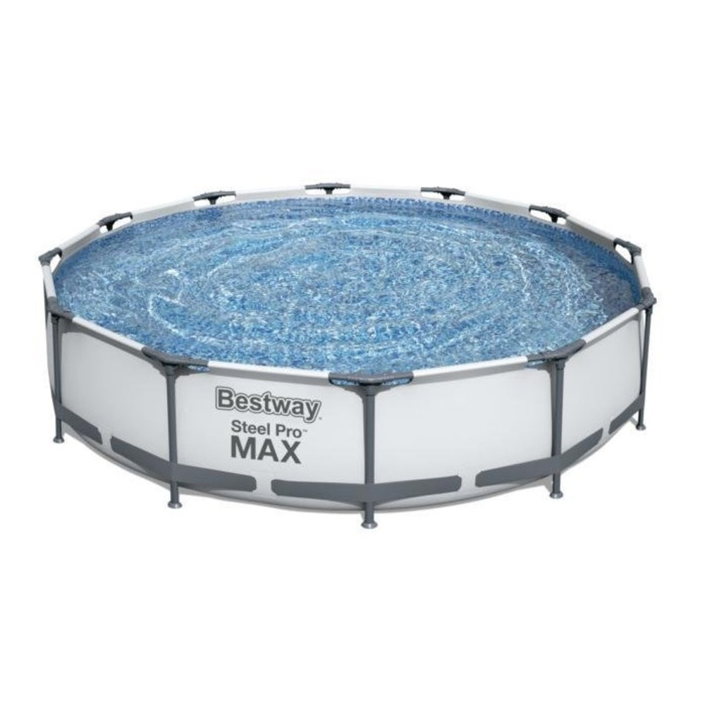 Piscine tubulaire ronde bestway steel pro max 3,66 x 0,76