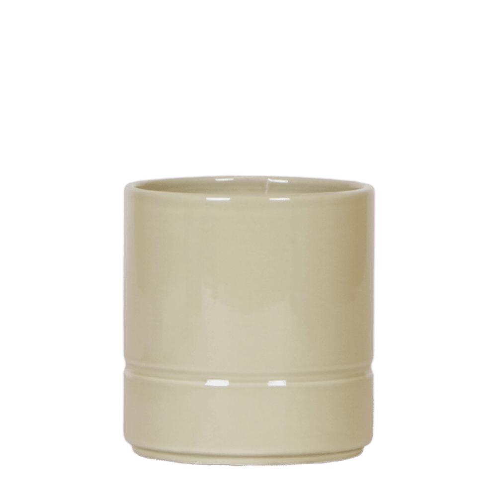 Cache-pot pastel vert - ø9 cm x h10,5 cm