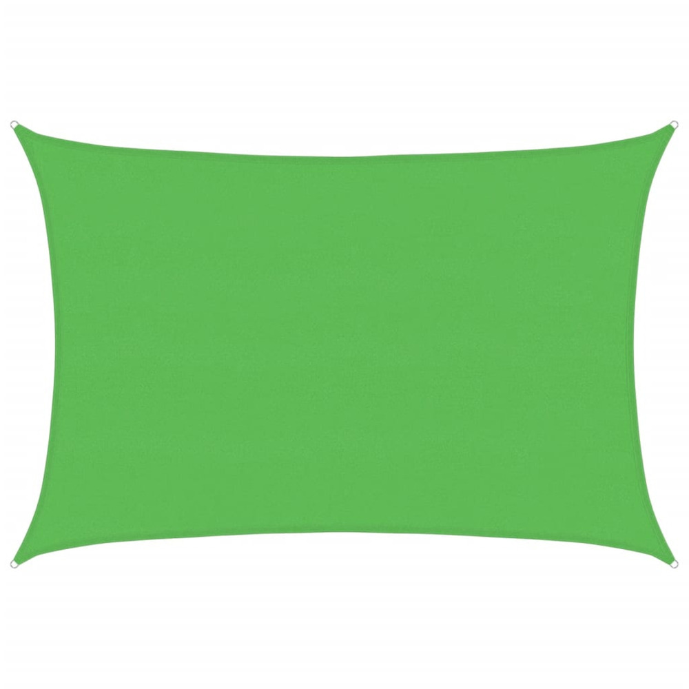 Voile d'ombrage 160 g/m² vert clair 5x6 m pehd
