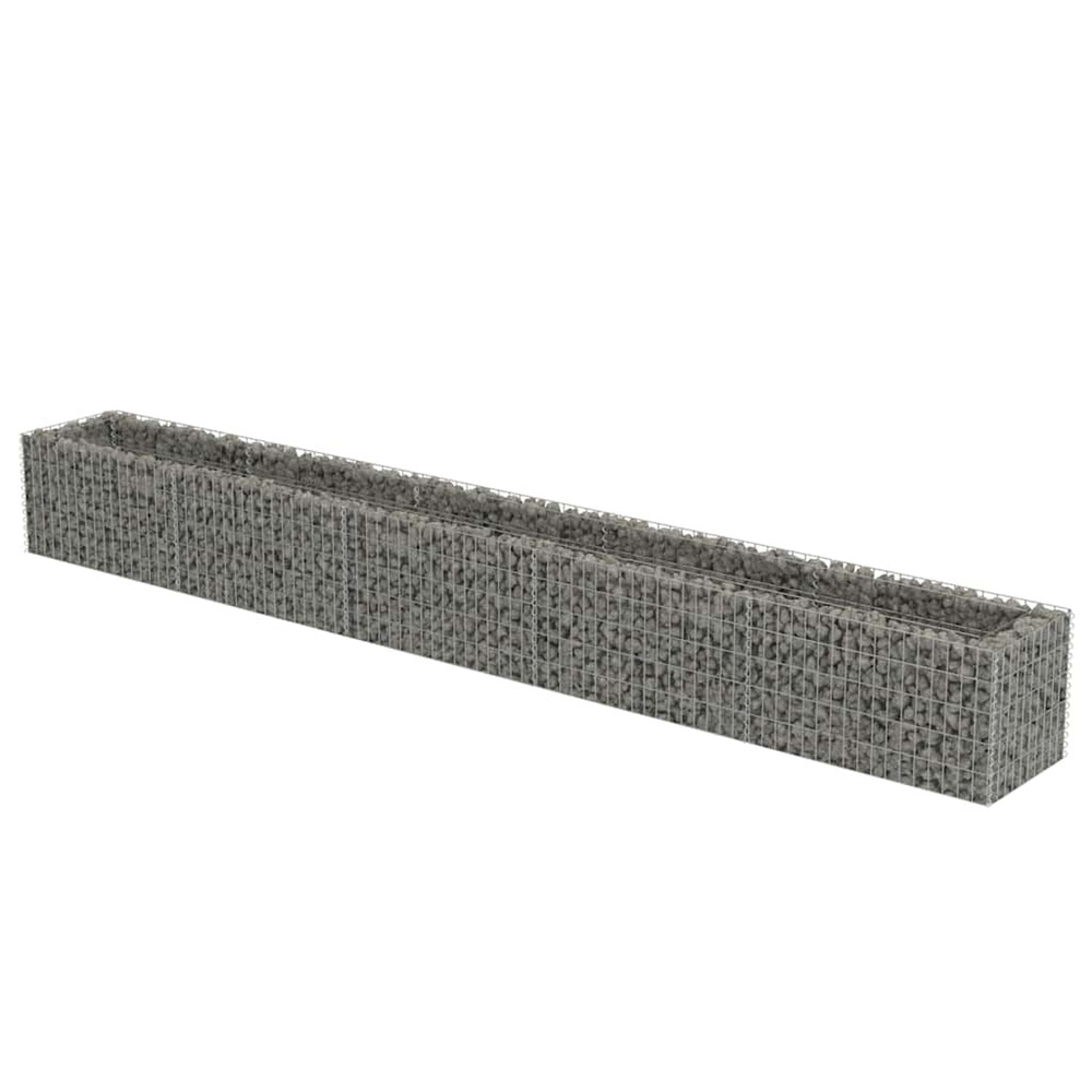 JARDINIERE GABION ACIER 8-(862575)