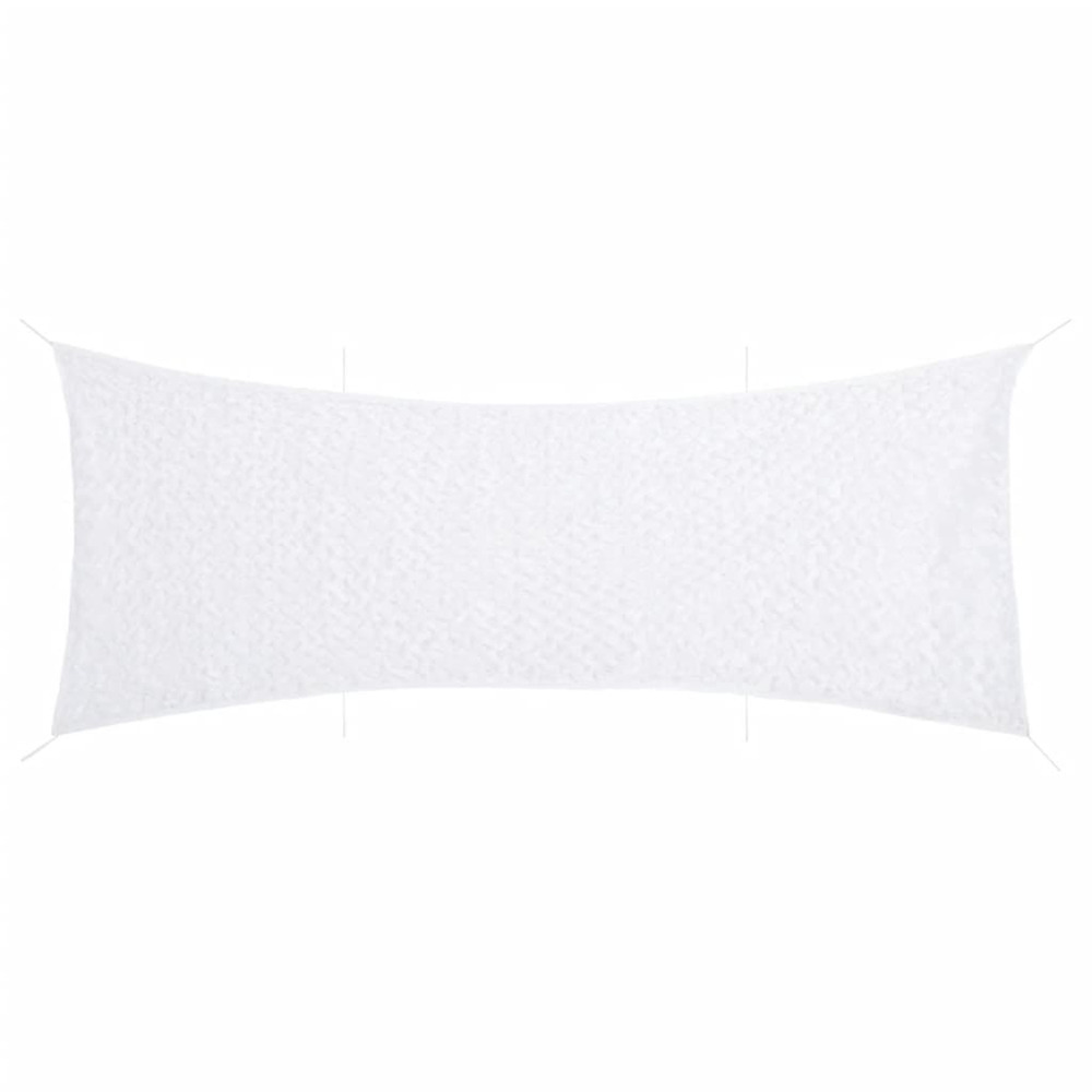 Filet de camouflage avec sac de rangement 721x294 cm blanc