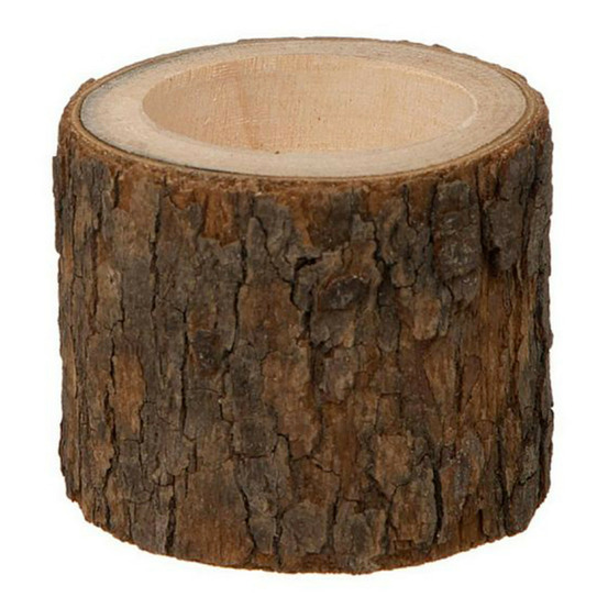 Photophore en bois