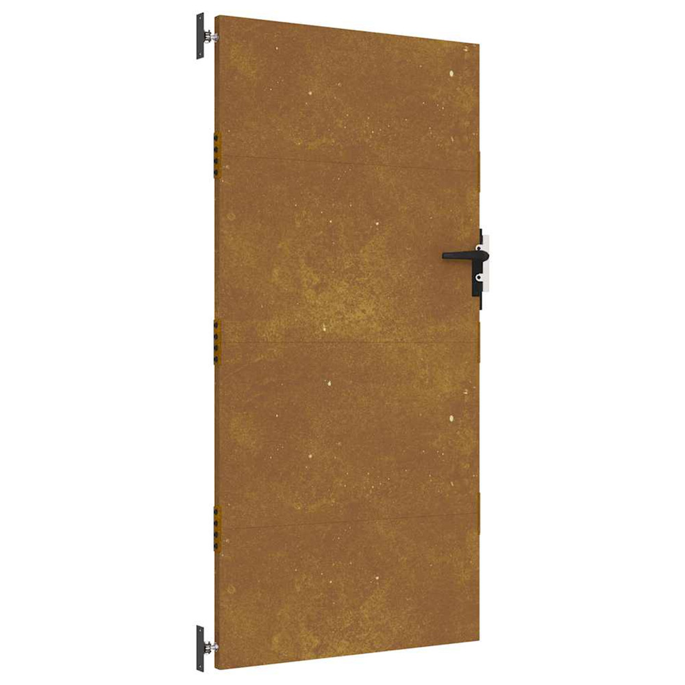 Portail de jardin 85x175 cm acier corten