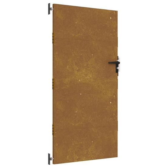 Portail de jardin 85x175 cm acier corten
