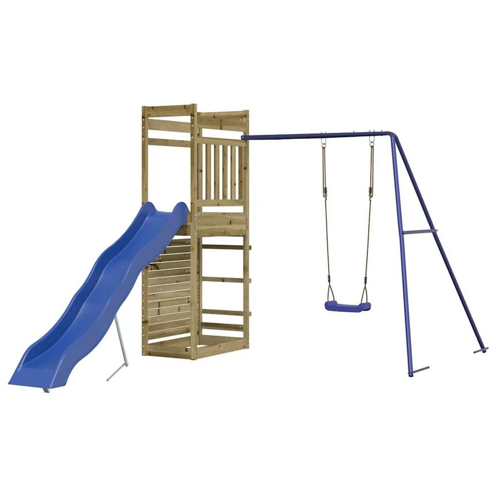 Aire de jeux d'extérieur bois de pin imprégné