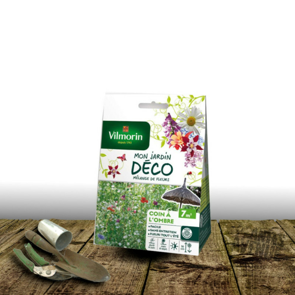 Graines en mélange - coin à l'ombre - vilmorin sachet 7 m²