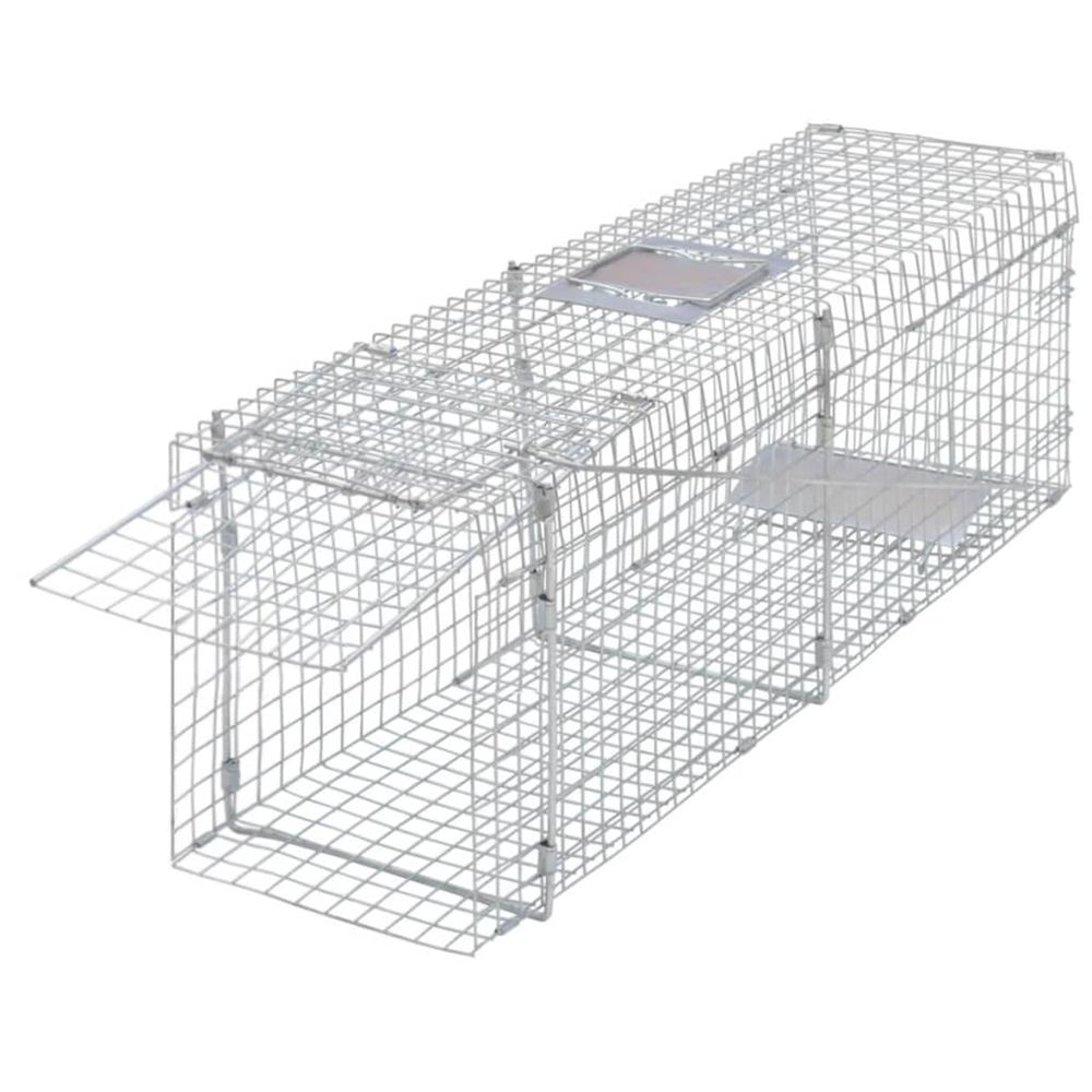 Piège à animaux galvanisé 100 cm