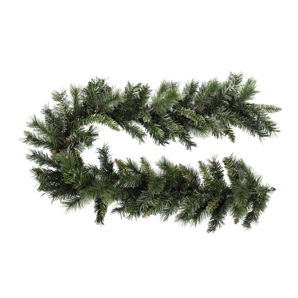Guirlande Pin Artificiel Vert 190 Cm - Décoration Noël, Mariage, Intérieur/extérieur, Réaliste