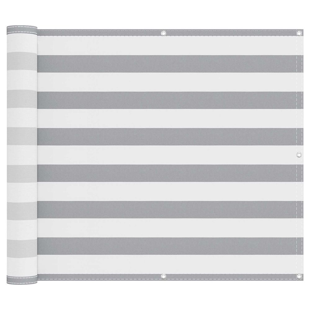 Écran de balcon 90 x 1000 cm tissu oxford rectangulaire