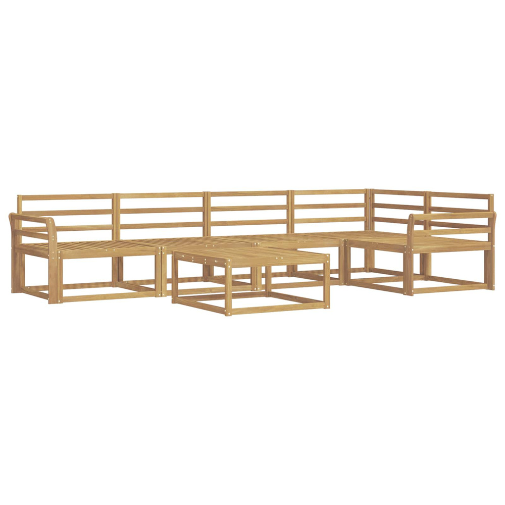 Ensemble de canapés d'extérieur 6 pcs blanc 79 x 79 x 37 cm