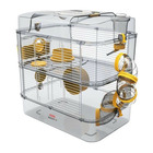Cage duo rody3. Couleur banane taille 41 x 27 x h40.5 cm pour rongeur