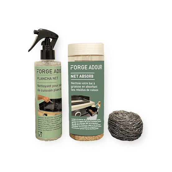 Kit de nettoyage absorb pour plancha forge adour