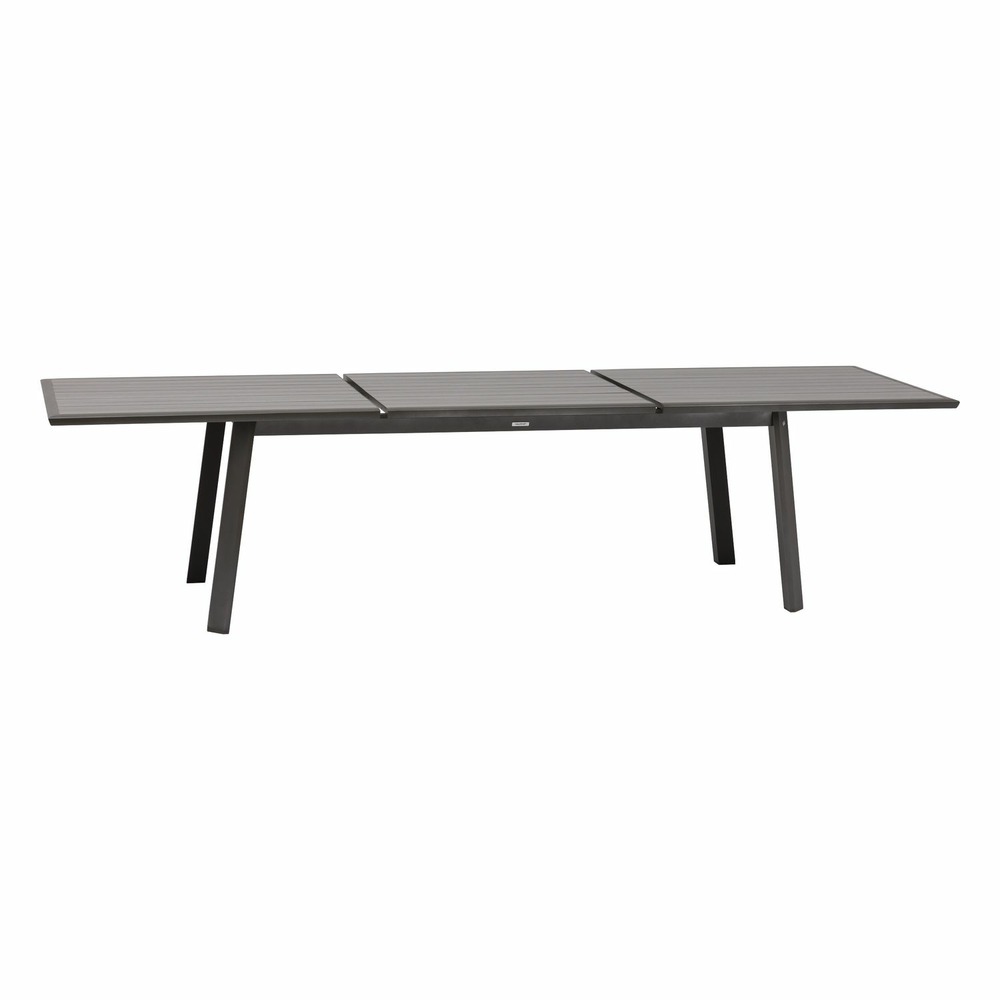 Table de jardin extensible pavane en aluminium