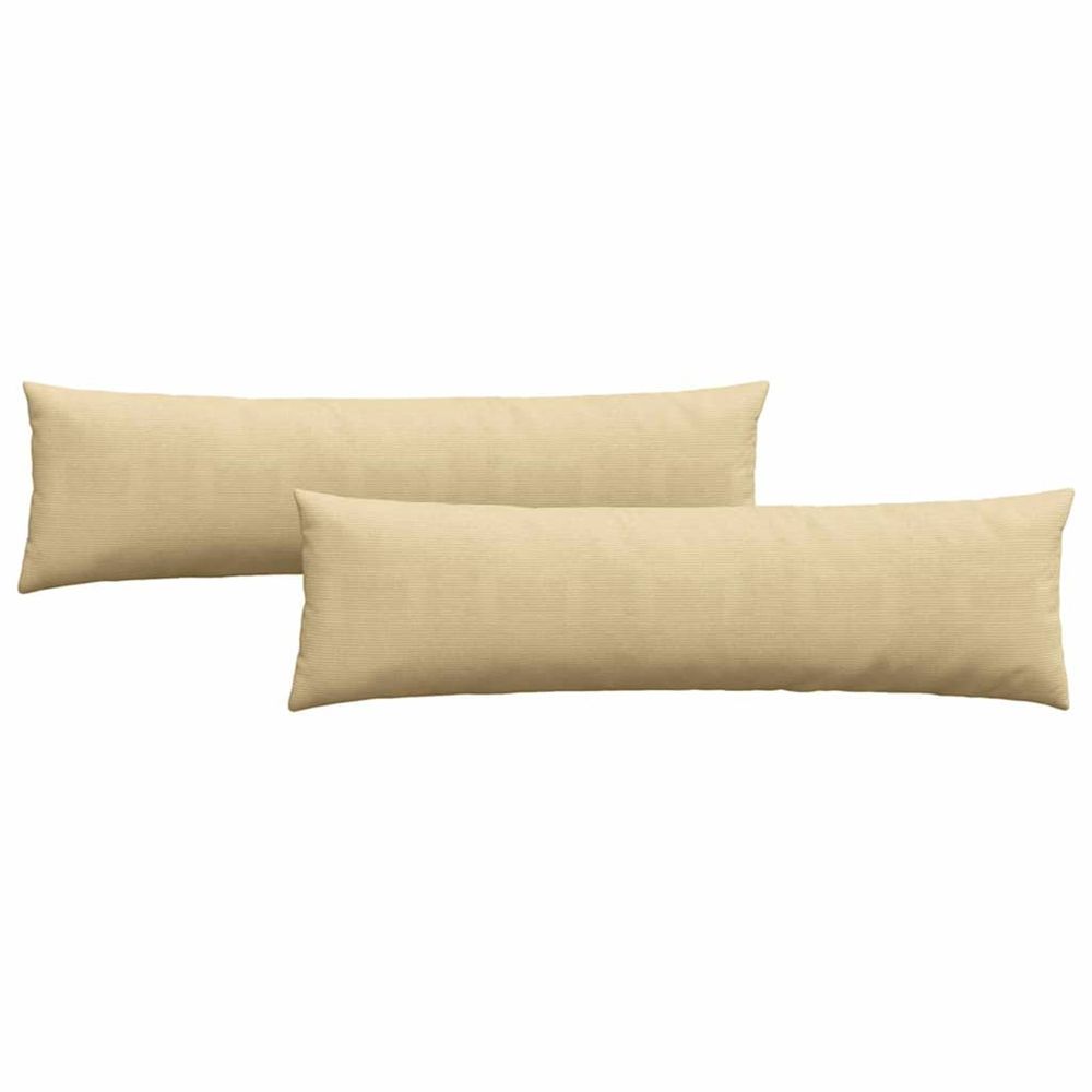 Coussins de canapé 2 pcs vert gris 145 x 40 cm