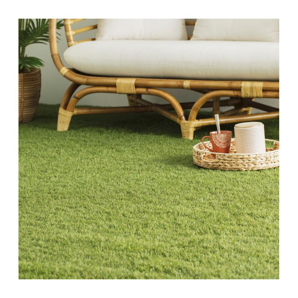 Rouleau de gazon artificiel premium 1x3 mètres aspect naturel épaisseur 0.32 cm