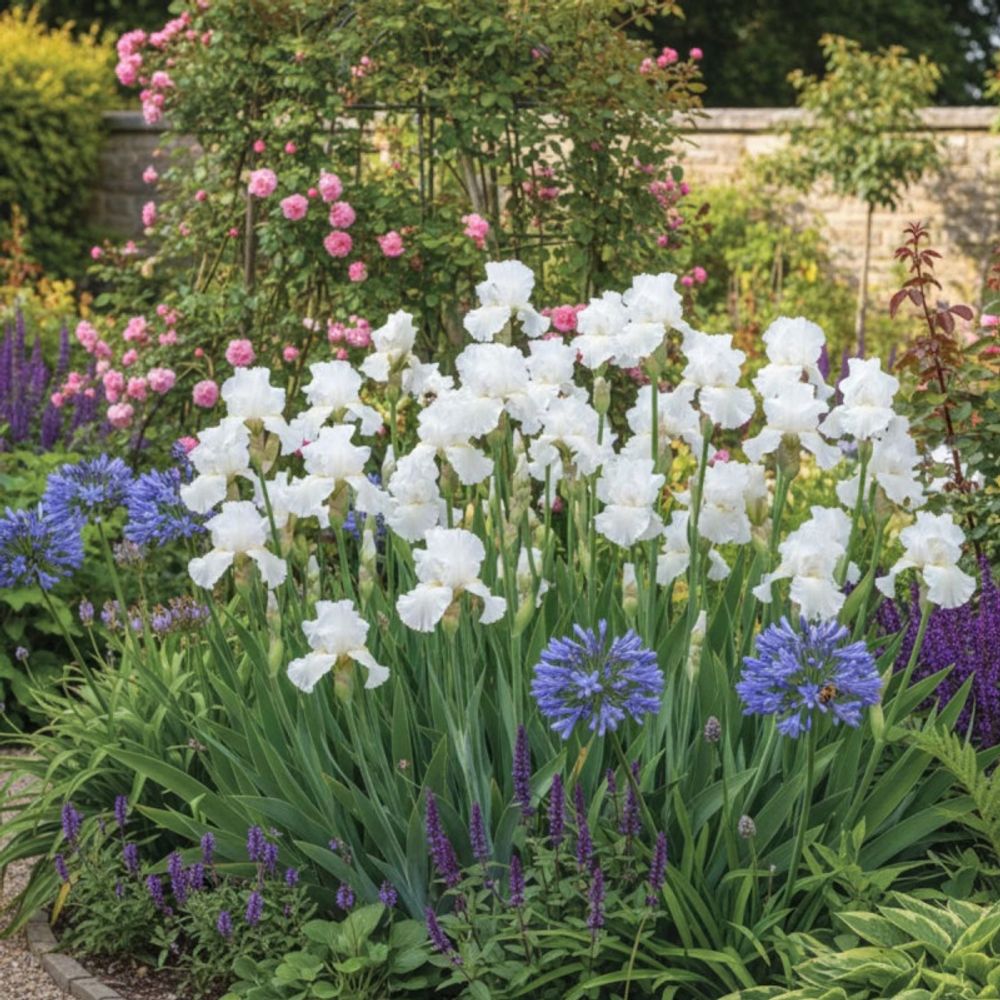 Iris des jardins immortality godet - 5/20 cm