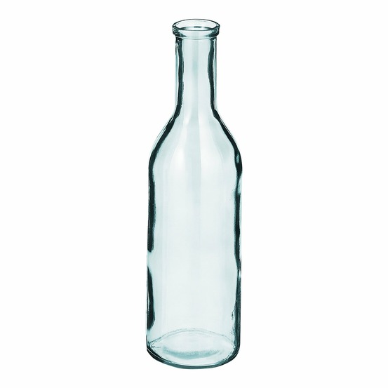 Mica decorations rioja vase bouteille - h50 x ø15 cm - transparent