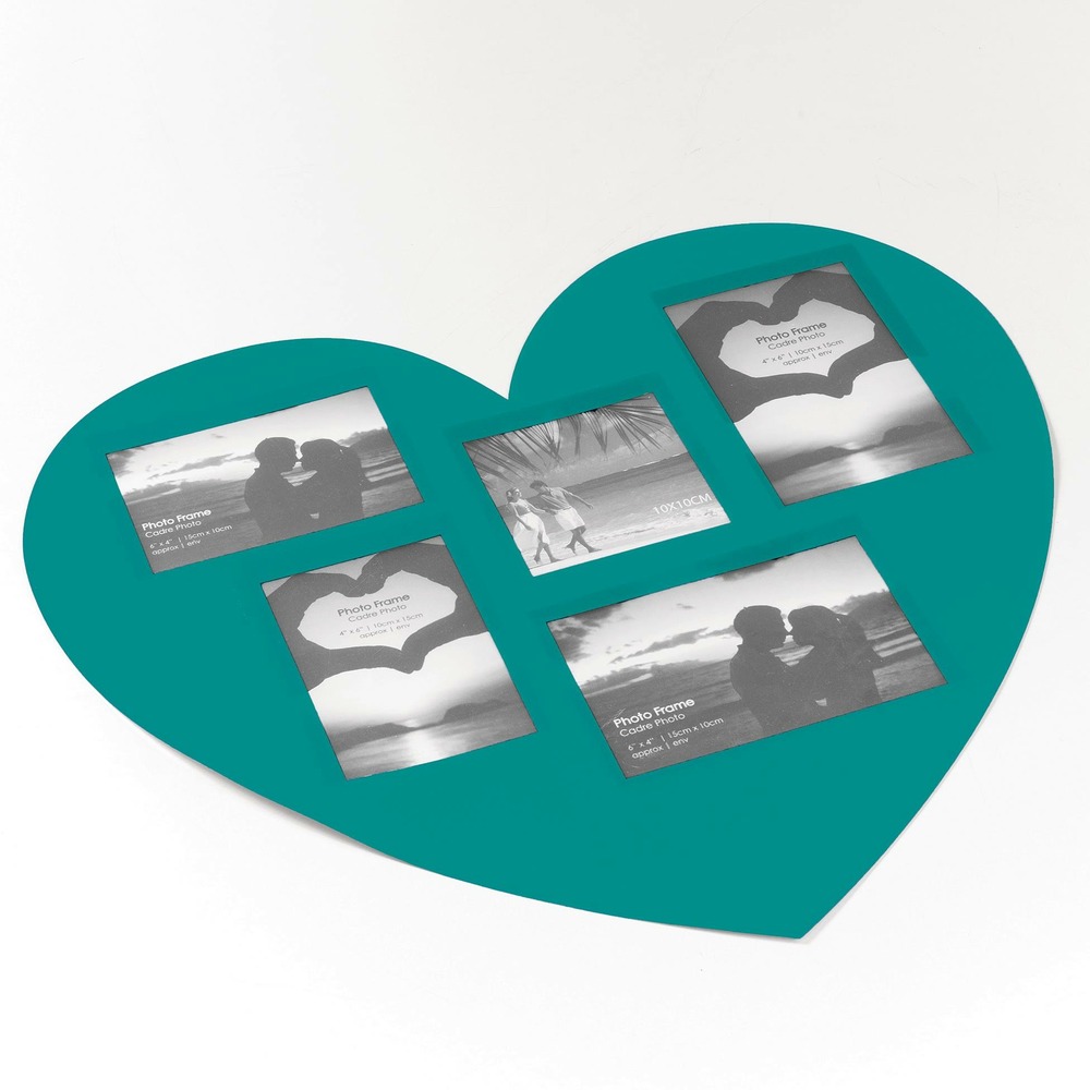 Set de table colllection cadre photos coeur