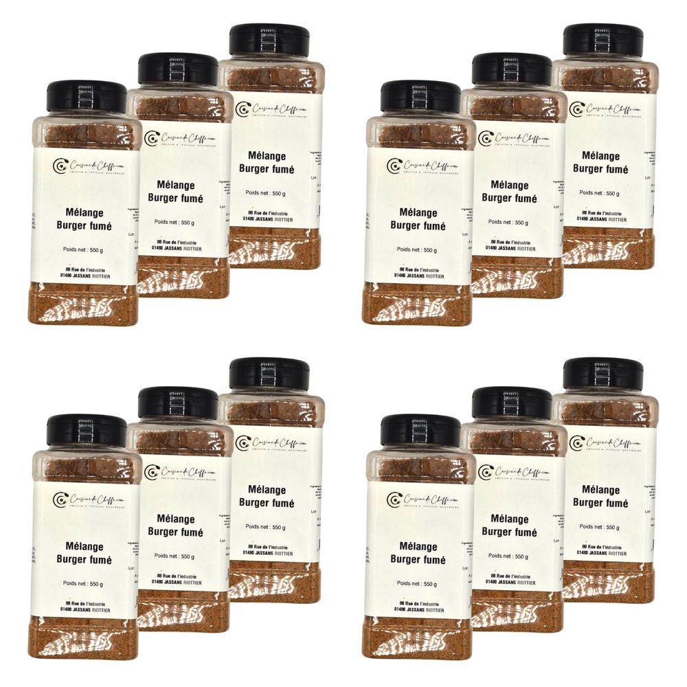 Mélange burger fumé - cuisine de cheffe.com