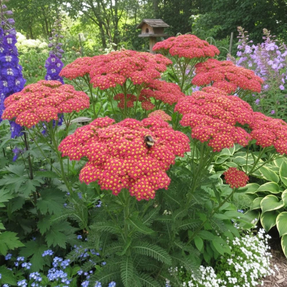 Achillée millefeuille red beauty lot de 5 godets