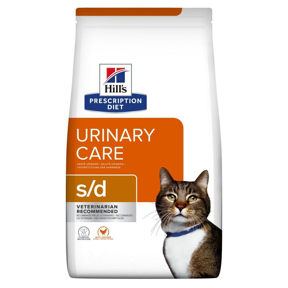 Croquettes chat adult prescription diets s/d urinary care - hill's 3 kg