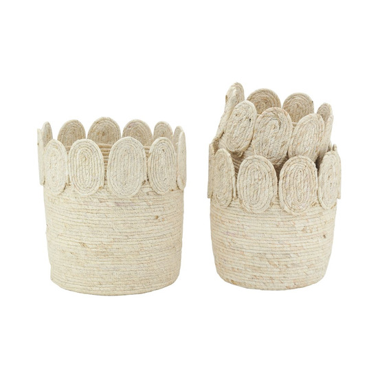 Cache-pots en maïs (lot de 3)