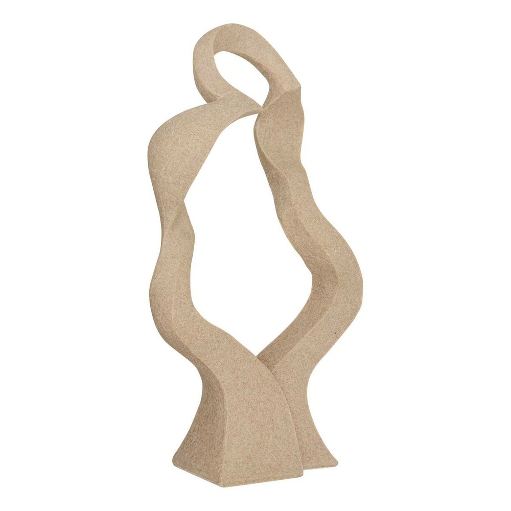 Objet décoratif organique salma 22,5x13x43,5cm beige