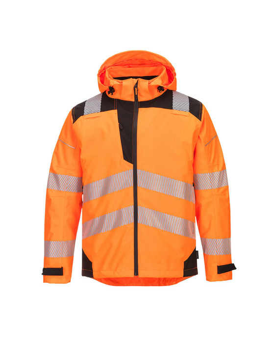 Veste imper-respirante extreme pw3 couleur : orange/noir taille s - portwest