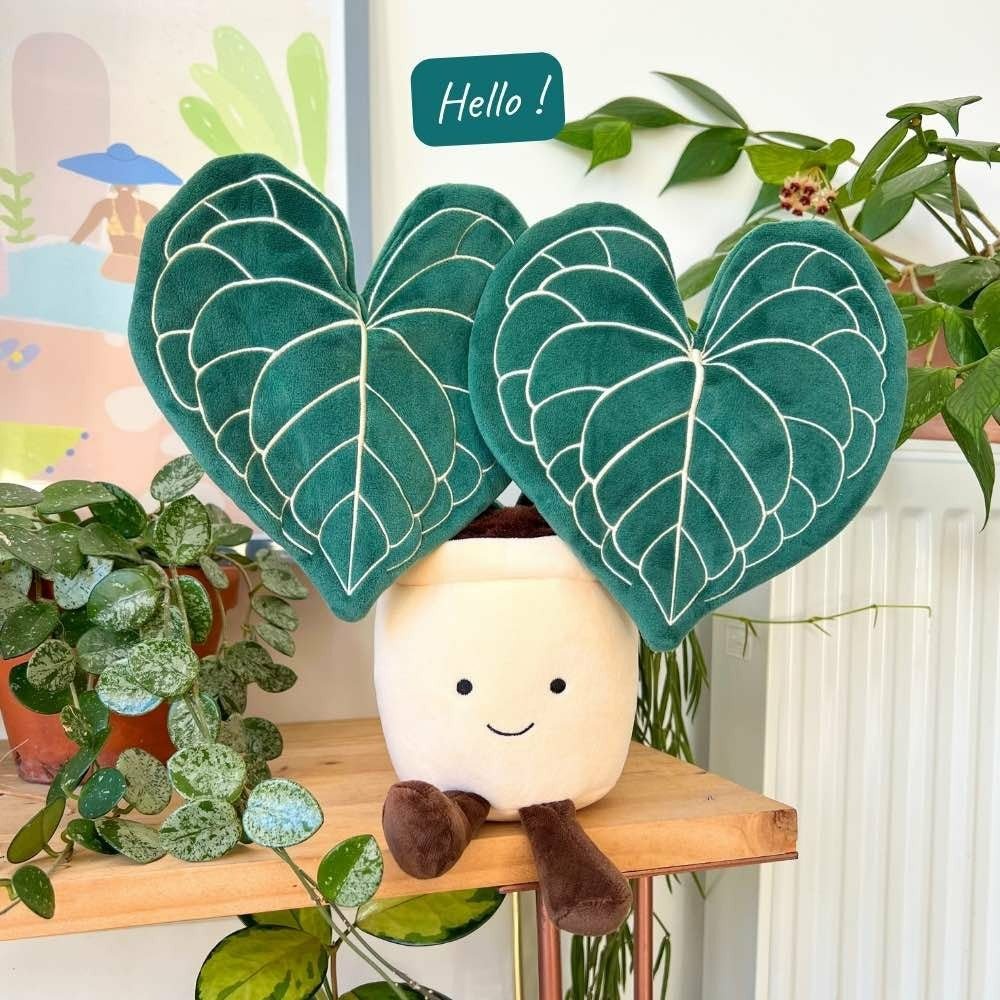 Peluche clari - sticker exclusif offert - mascotte plant and stories - j'adopte 1 peluche