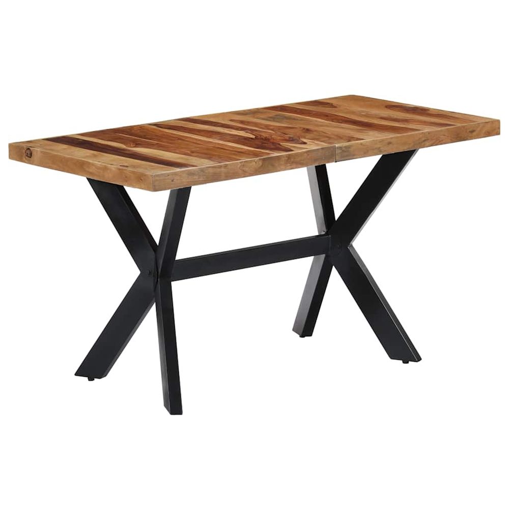 Table à manger 140x70x75 cm bois massif