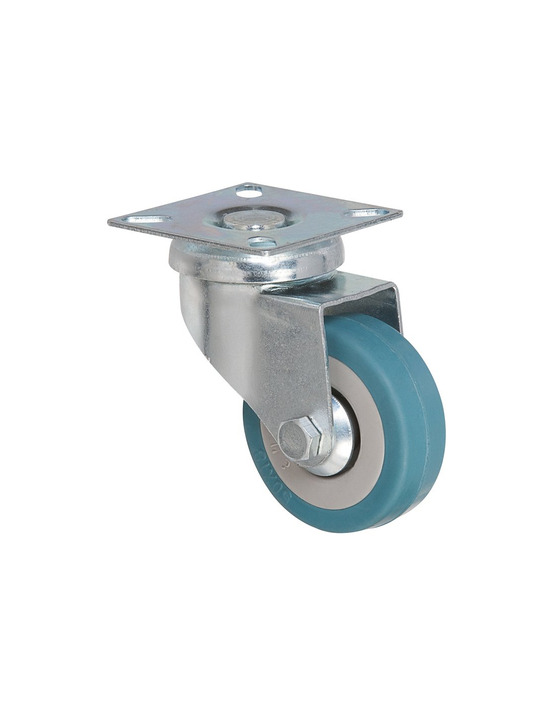 Roulette de coll pivo plat d50