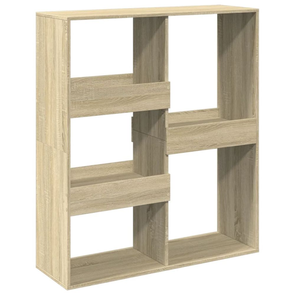 Bibliothèque/séparateur de pièce chêne sonoma 100x33x115 cm