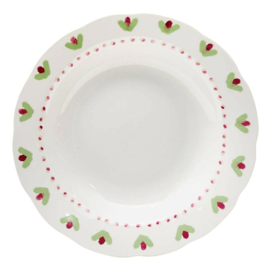 Lot de 6 assiettes creuses